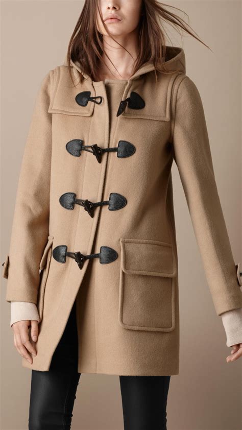 burberry plaid dog coat|Burberry duffle coat women's.